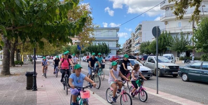 Ημέρα-βιωσιμης-κινητικότητας-Ναυπακτος-Πρασινο-μπλε-Γέφυρα-αε